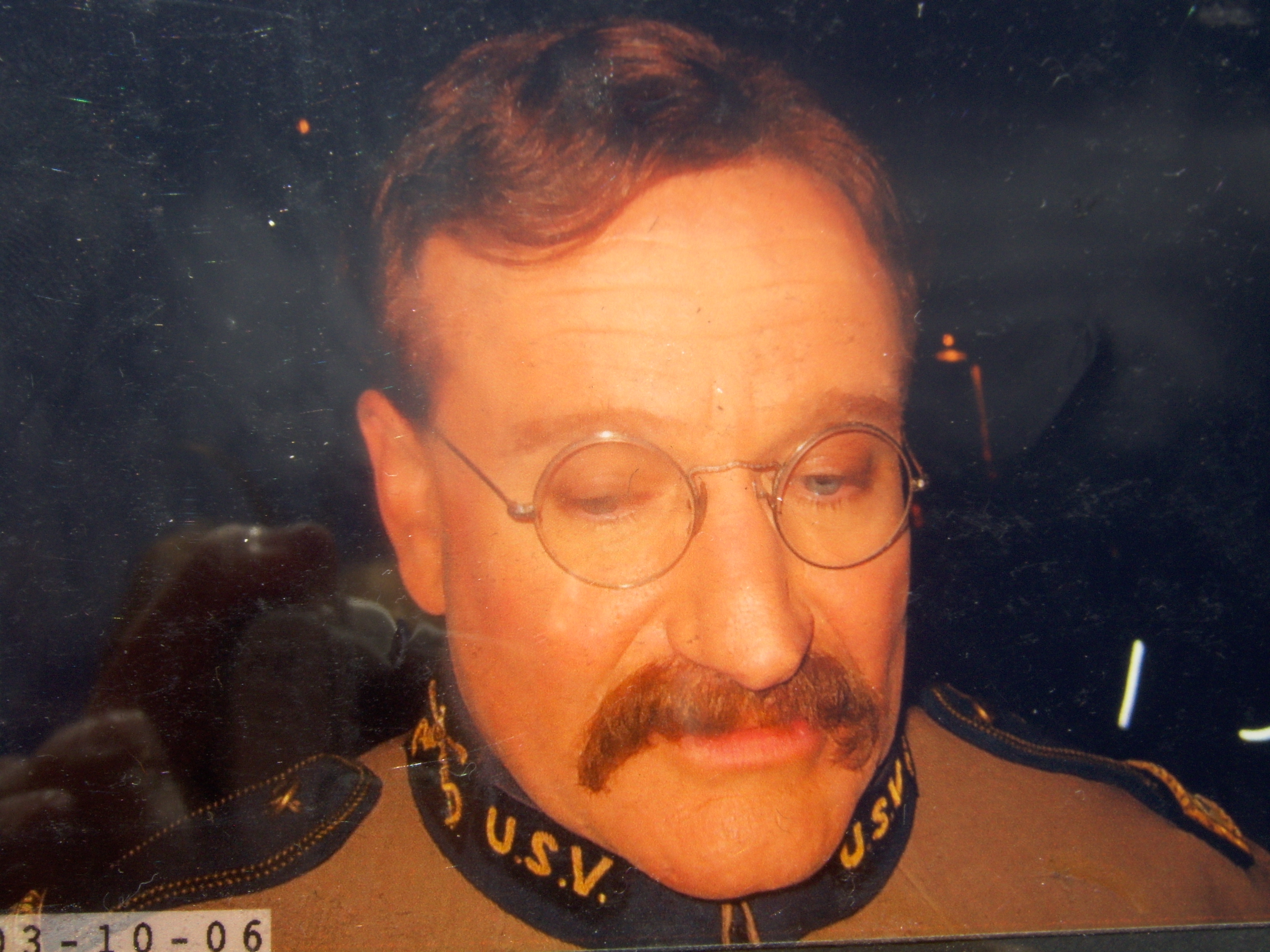 Robin Williams as Teddy Roosevelt