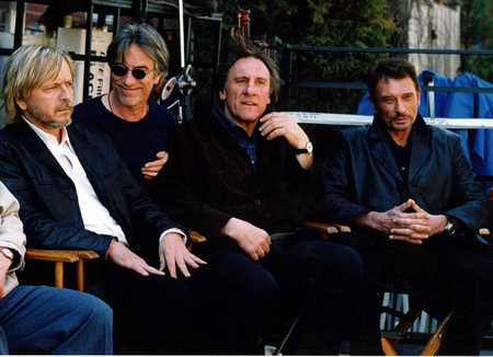 Renaud, Gerard Depardieu, Johnny Hallyday