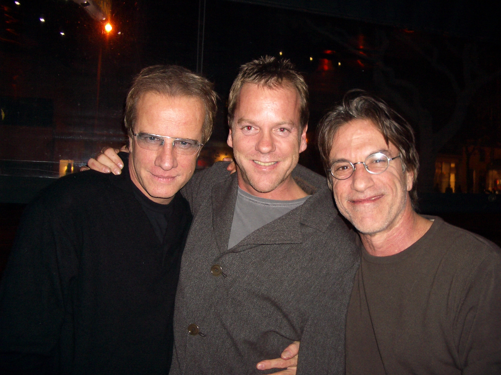 Pals, Christopher Lambert, Kiefer Sutherland and Brad Mirman