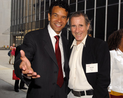 Jim Dale and Brian Stokes Mitchell