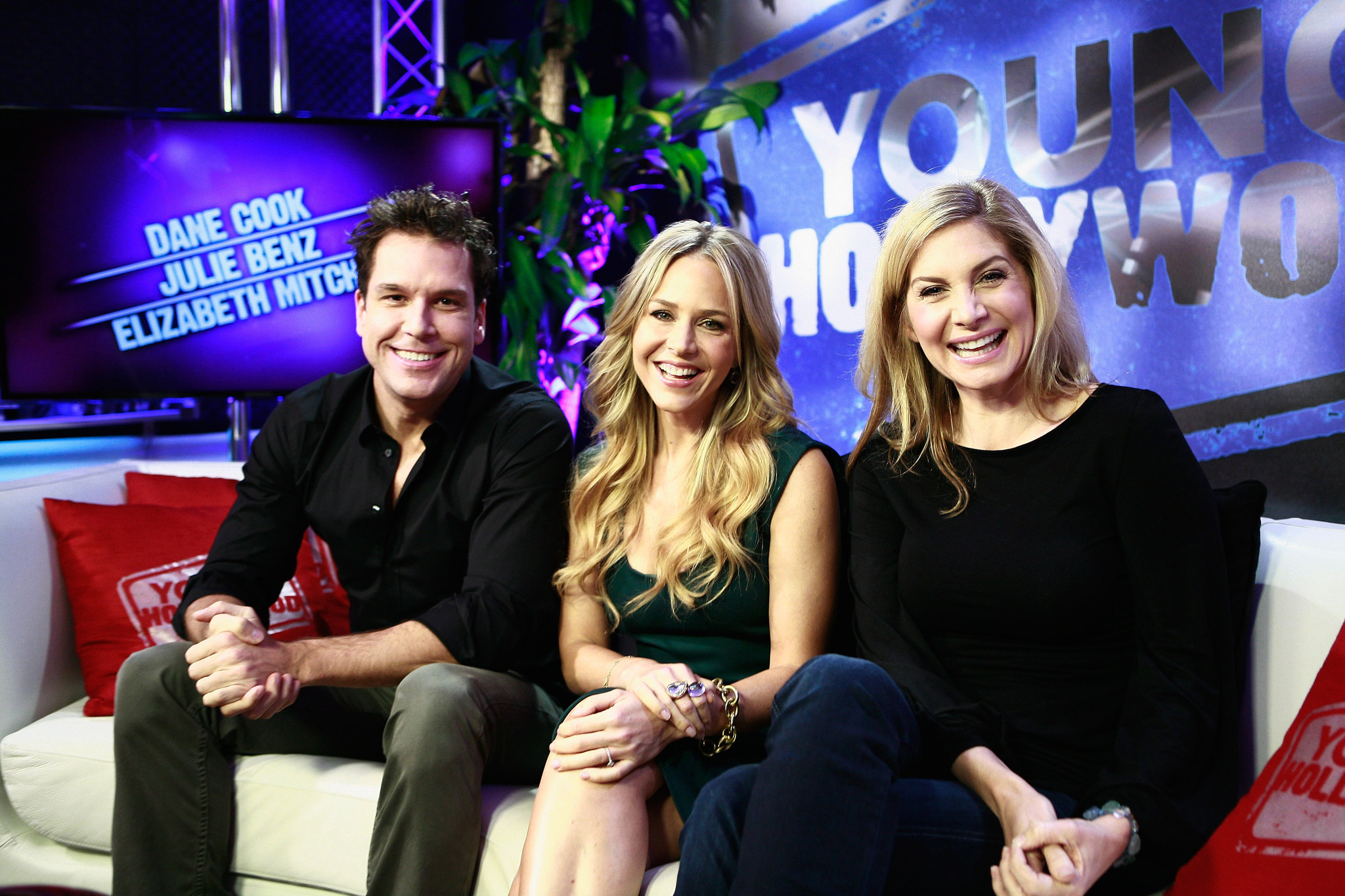 Julie Benz, Dane Cook and Elizabeth Mitchell