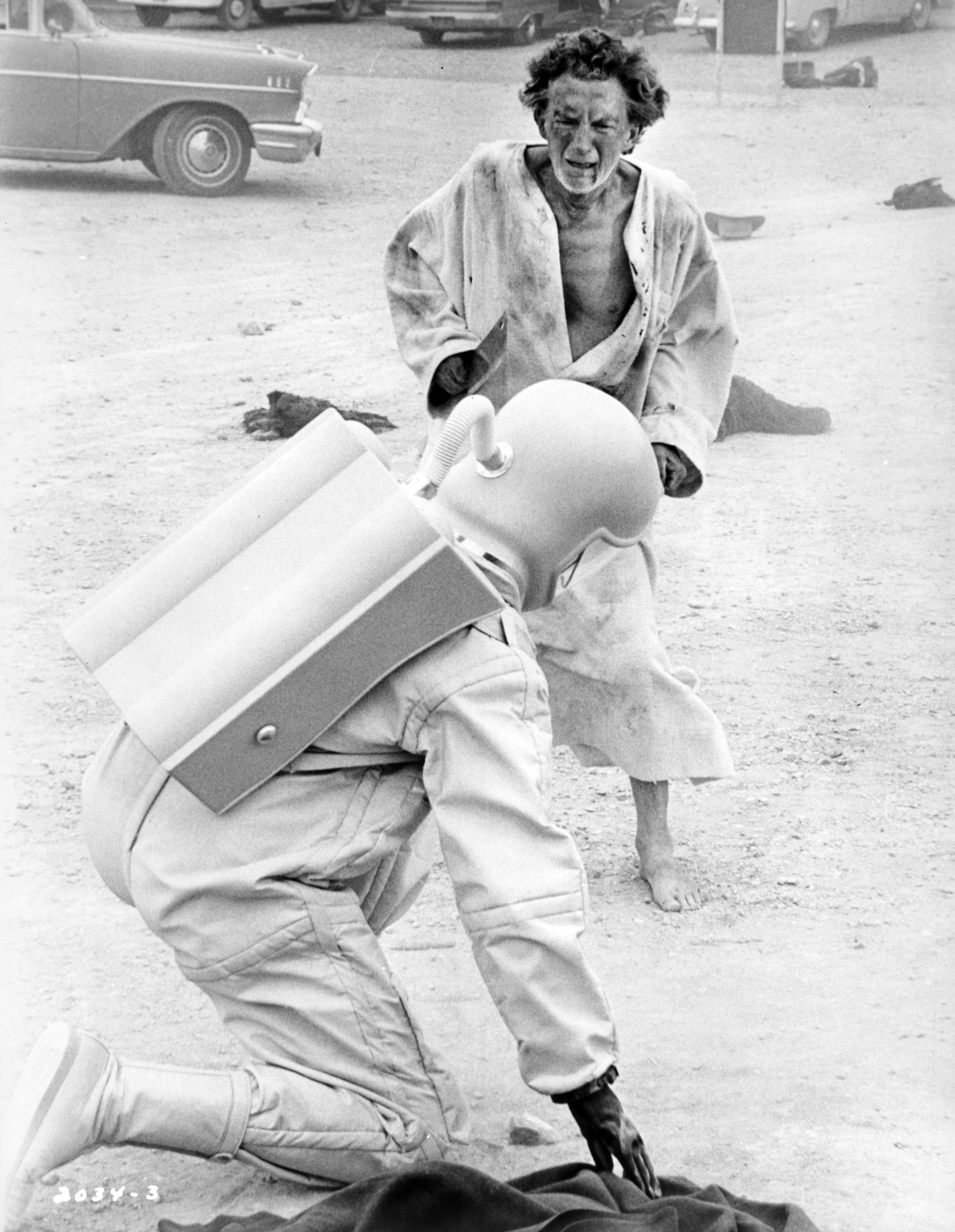 Still of George Mitchell and James Olson in The Andromeda Strain (1971)