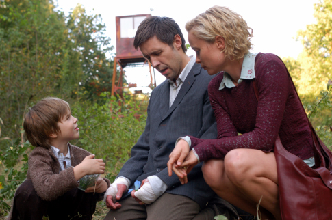 Still of Paddy Considine and Radha Mitchell in The Half Life of Timofey Berezin (2006)