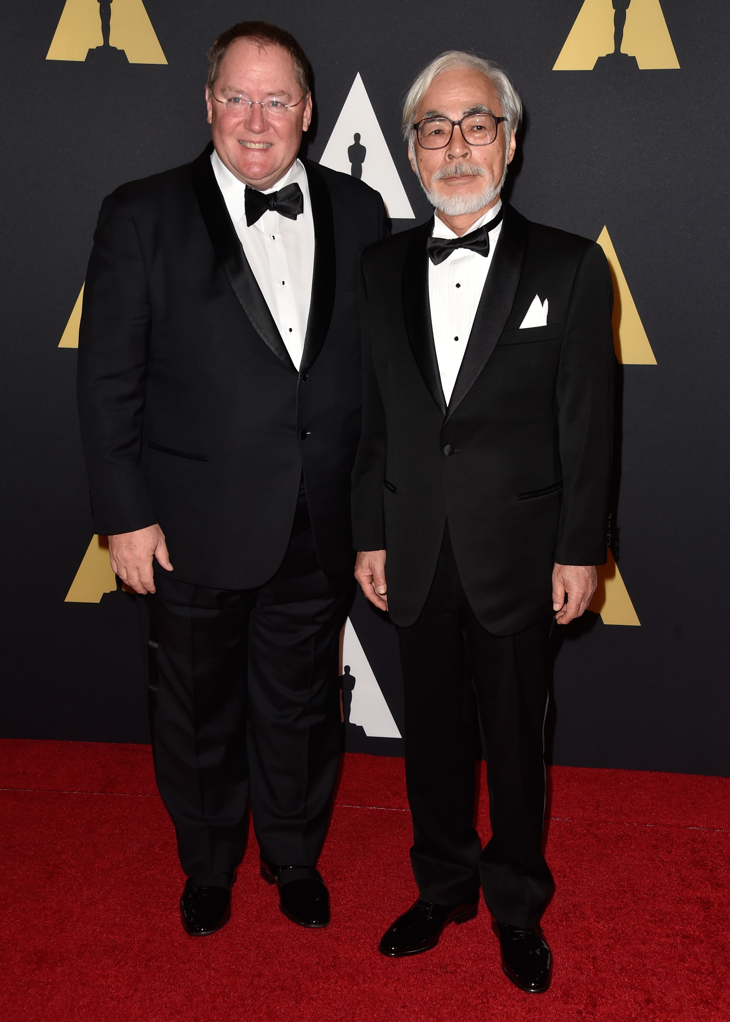 John Lasseter and Hayao Miyazaki