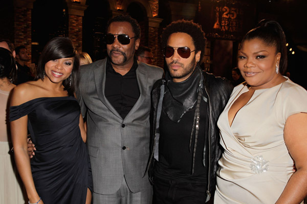 Lenny Kravitz, Lee Daniels, Taraji P. Henson and Mo'Nique