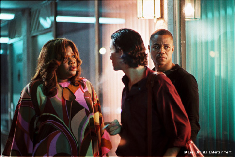 Still of Cuba Gooding Jr., Joseph Gordon-Levitt and Mo'Nique in Shadowboxer (2005)