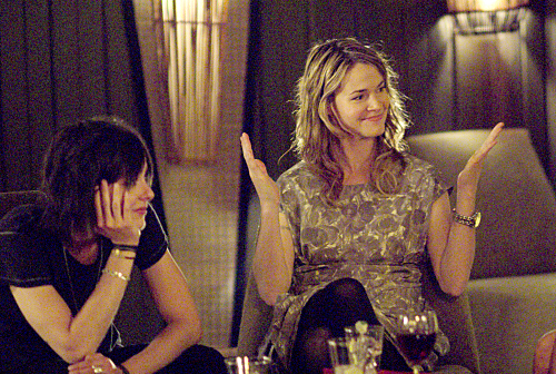 Still of Leisha Hailey and Katherine Moennig in The L Word (2004)