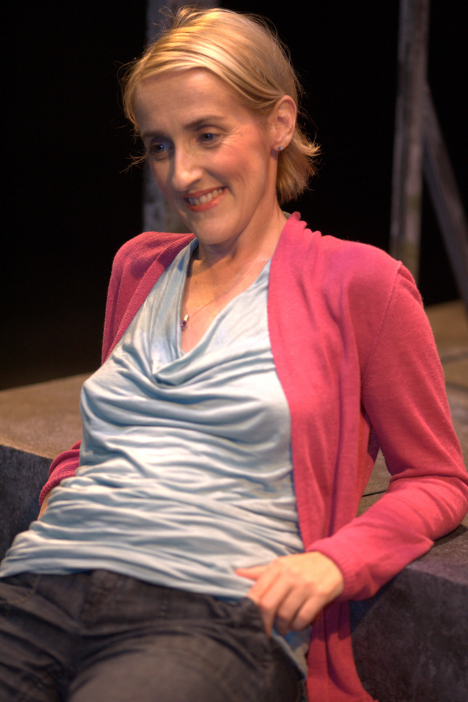 Aedin Moloney as Eva the Chaste in Fallen Angel Theatre's productionat the Clurman Theatre, NYC