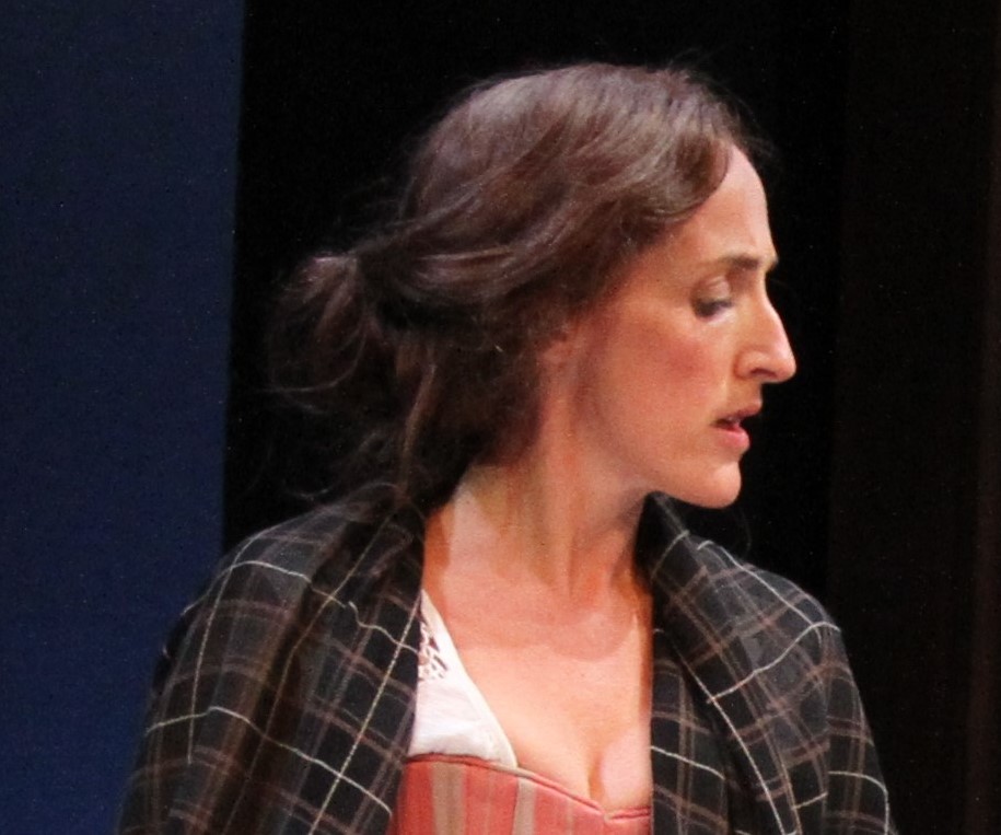 Aedin Moloney as George Eliot in the world premiere of A Most Dangerous Woman by Cathy Tempelsman at the Shakespeare Theatre of New Jersey, 2013