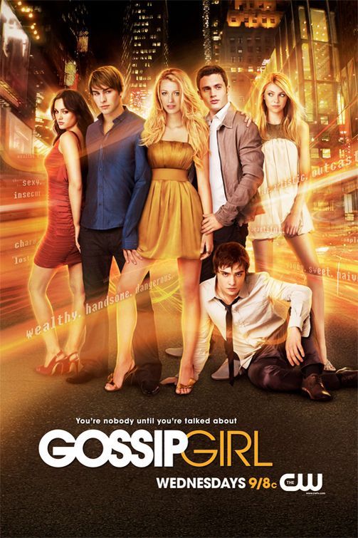 Penn Badgley, Blake Lively, Taylor Momsen, Leighton Meester, Chace Crawford and Ed Westwick in Liezuvautoja (2007)