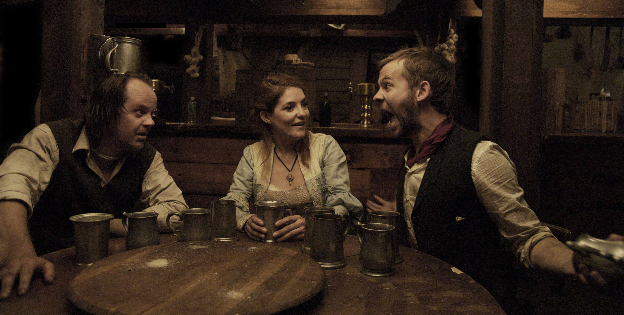 Still of Larry Fessenden, Dominic Monaghan and Brenda Cooney in I Sell the Dead (2008)
