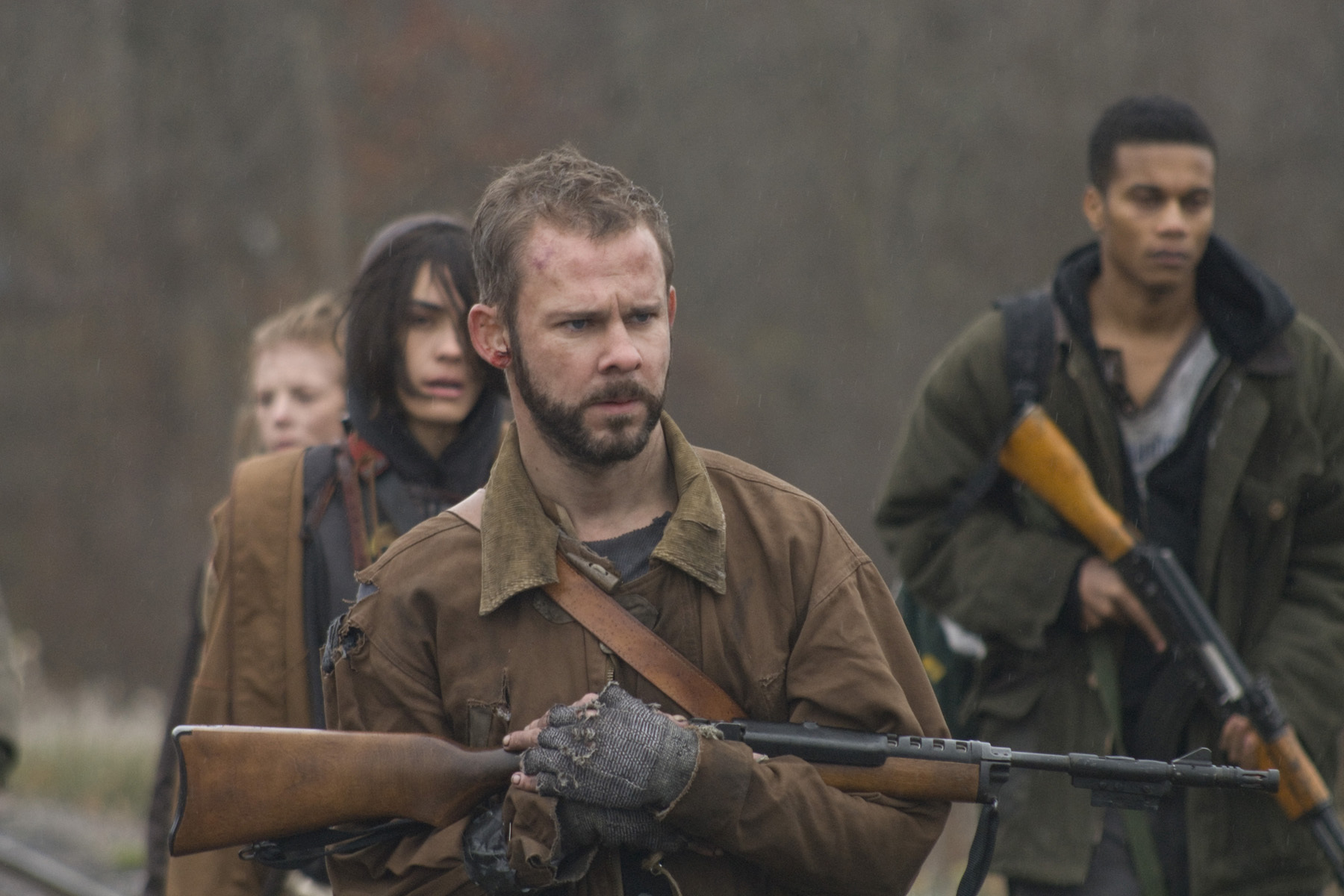 Still of Cory Hardrict, Dominic Monaghan and Shannyn Sossamon in The Day (2011)