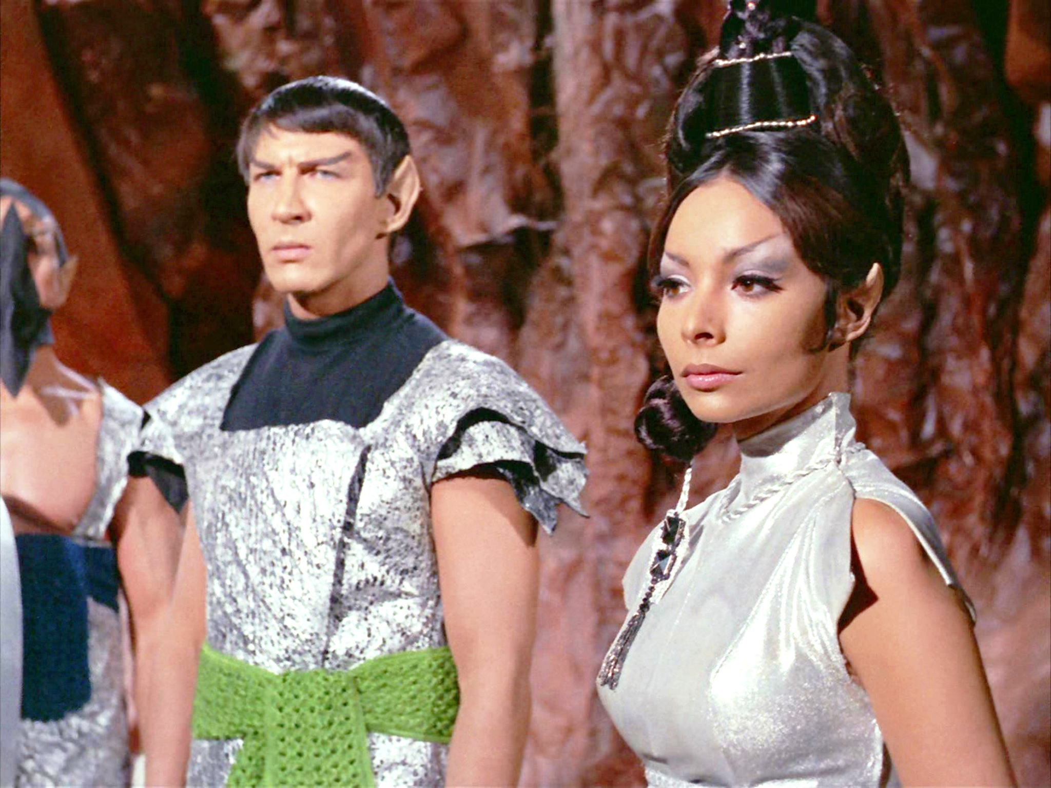 Still of Arlene Martel and Lawrence Montaigne in Star Trek (1966)