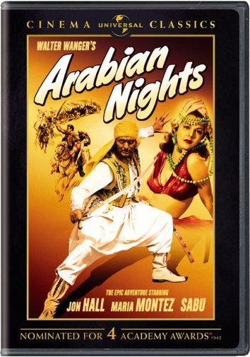 Jon Hall and Maria Montez in Arabian Nights (1942)