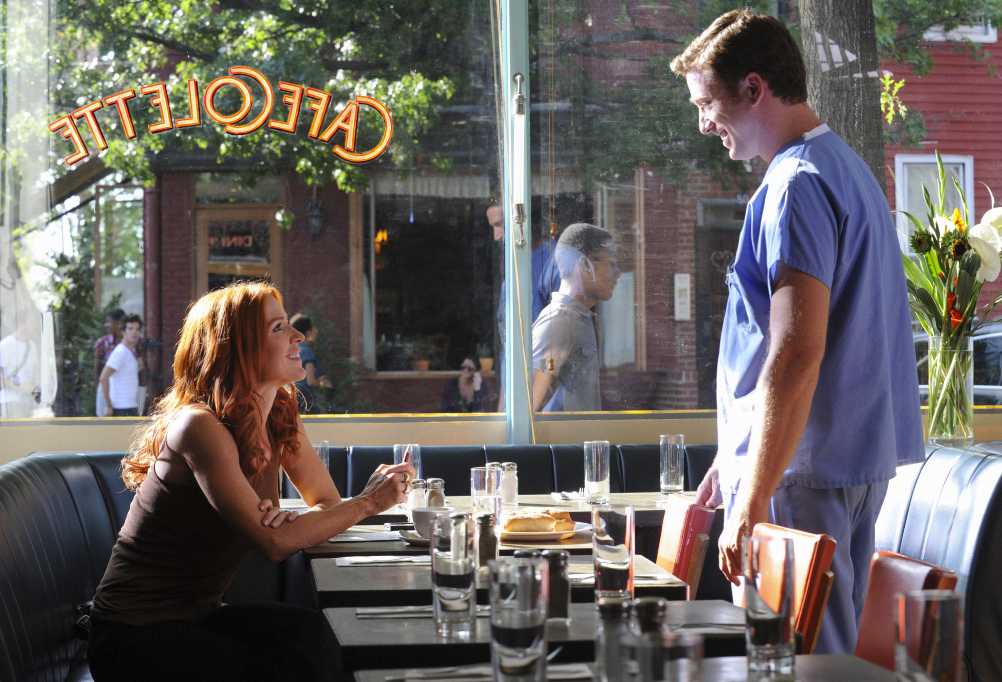 Still of Poppy Montgomery and Chad Lindsey in Unforgettable (2011)