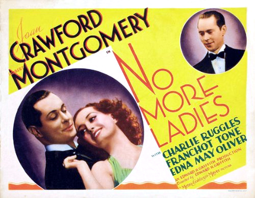 Joan Crawford, Robert Montgomery and Franchot Tone in No More Ladies (1935)