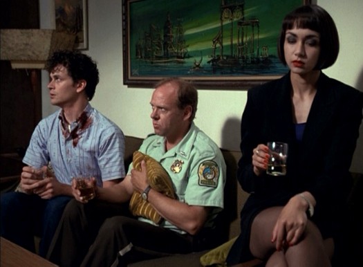 Still of Tom Everett Scott, Hardee T. Lineham and Elisa Moolecherry in Top of the Food Chain