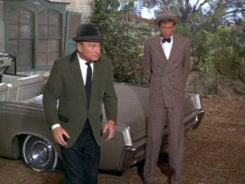 Still of Eddie Albert and Alvy Moore in Green Acres (1965)