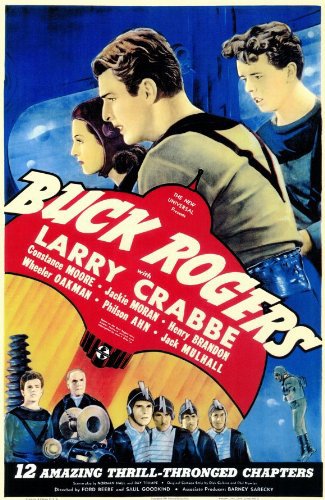 Buster Crabbe, Constance Moore and Jackie Moran in Buck Rogers (1939)