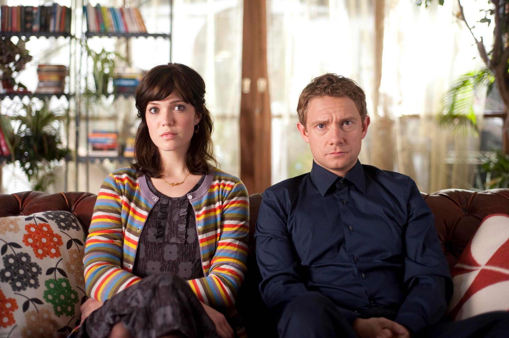 Still of Martin Freeman and Mandy Moore in Swinging with the Finkels (2011)