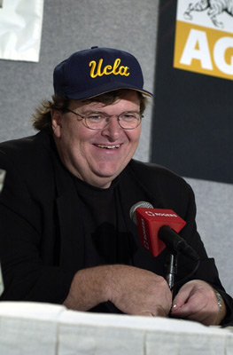 Michael Moore at event of Bowling for Columbine (2002)