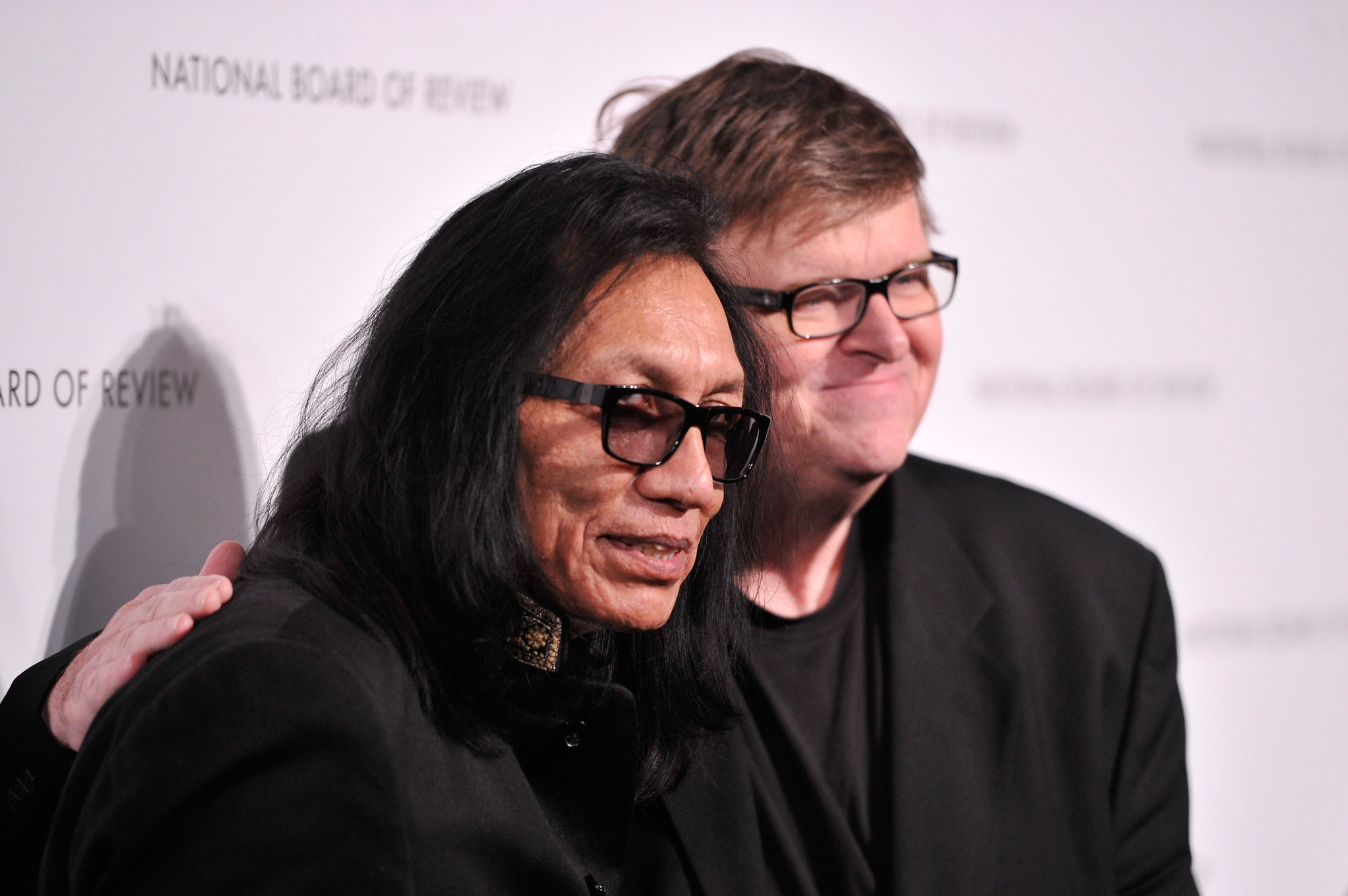 Michael Moore and Rodriguez