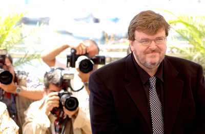 Michael Moore at event of Fahrenheit 9/11 (2004)