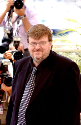 Michael Moore at event of Fahrenheit 9/11 (2004)