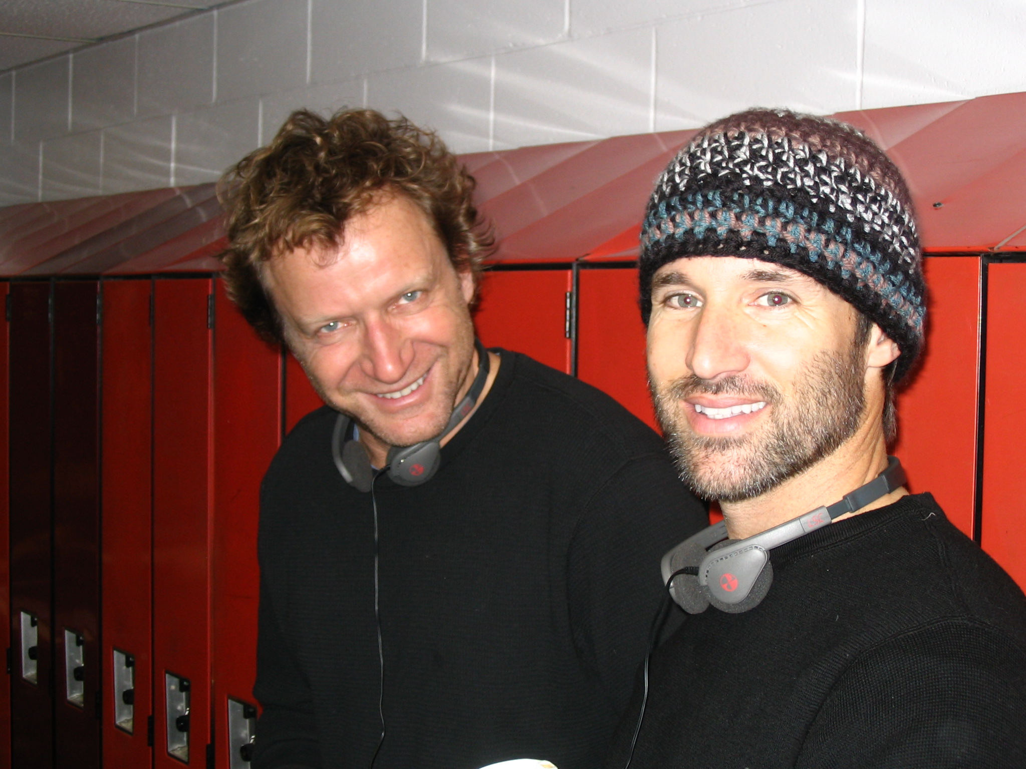 Darren Moorman and DP Christophe Lanzenburg