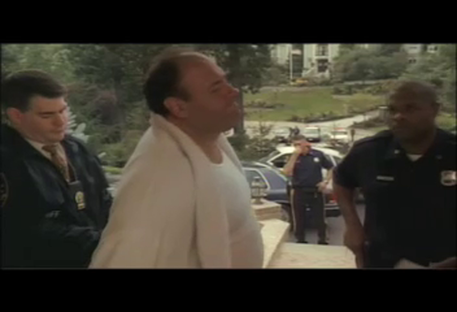 Eric Morace with James Gandolfini in 