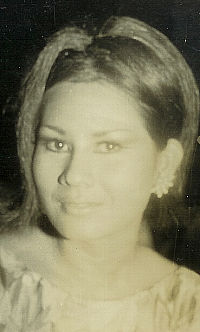 1968 promotional photo of Sofia Moran taken at LVN Studios in Manila, Philippines