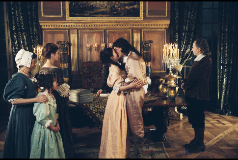 Still of Fabrice Luchini, Laura Morante and Fanny Valette in Molière (2007)