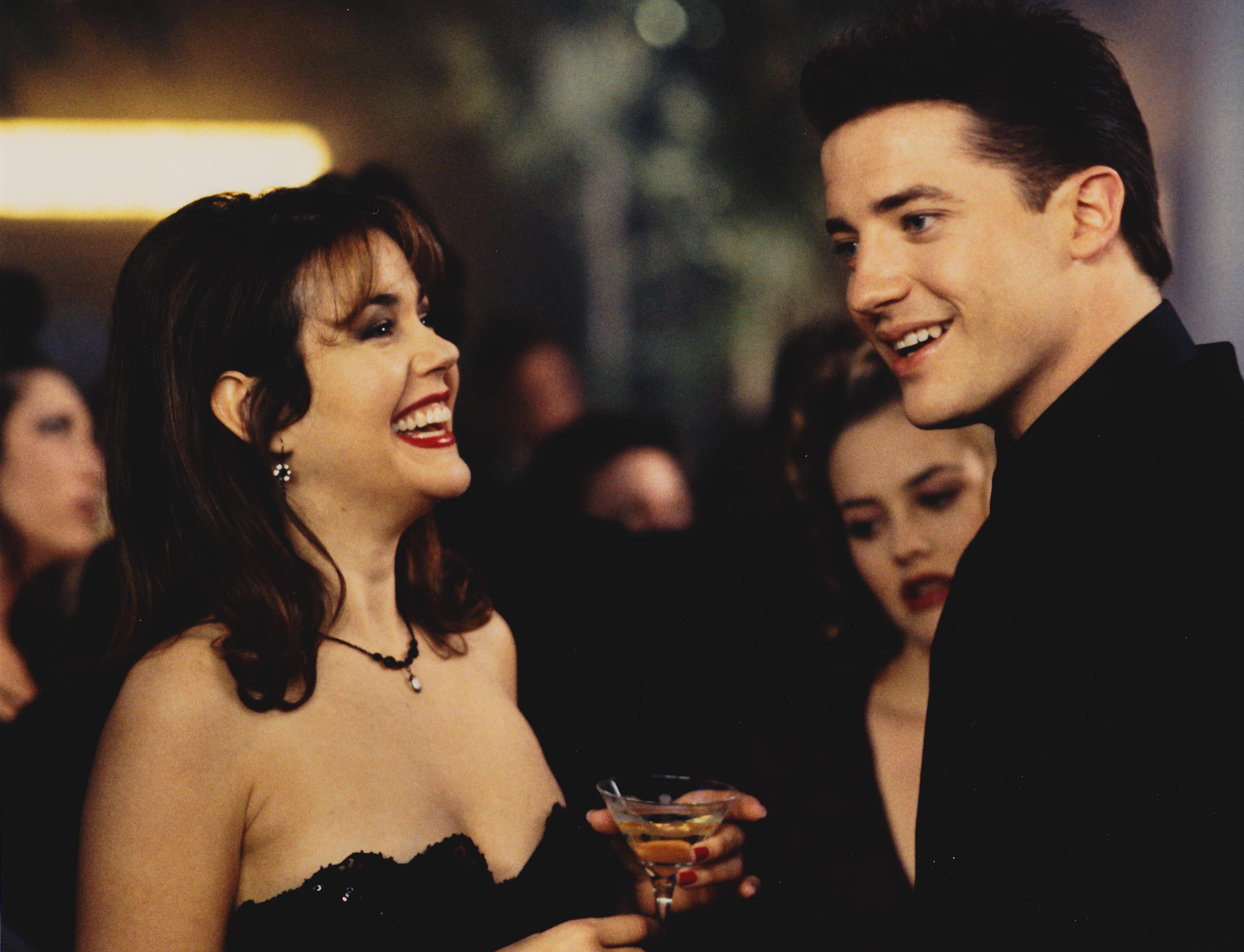 Carmen More and Brendan Fraser in 