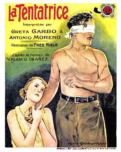 Greta Garbo and Antonio Moreno in The Temptress (1926)