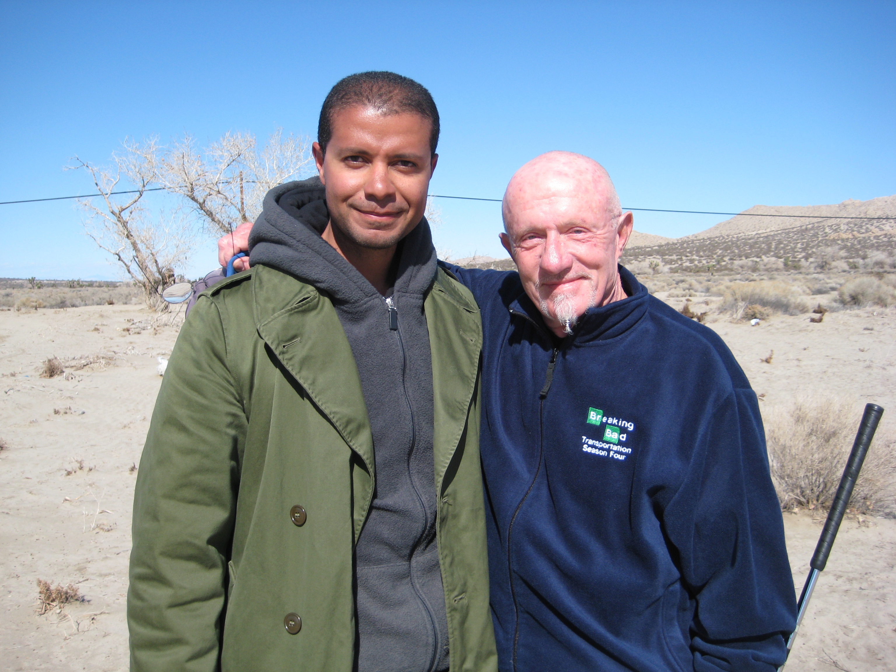 Great working with Jonathan Banks, kind person.