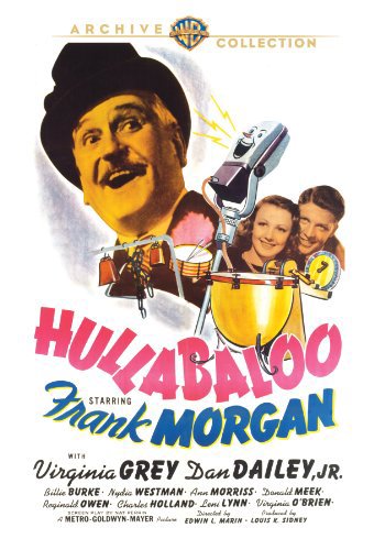 Dan Dailey, Virginia Grey and Frank Morgan in Hullabaloo (1940)