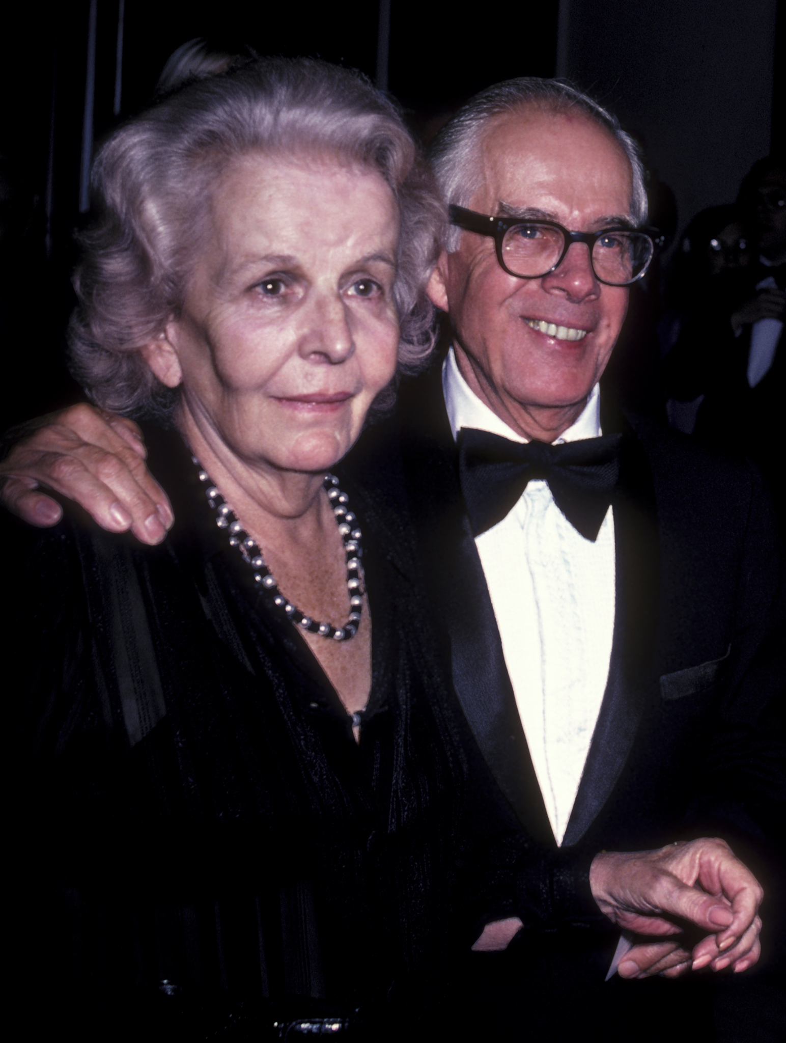 Harry Morgan and Eileen Morgan