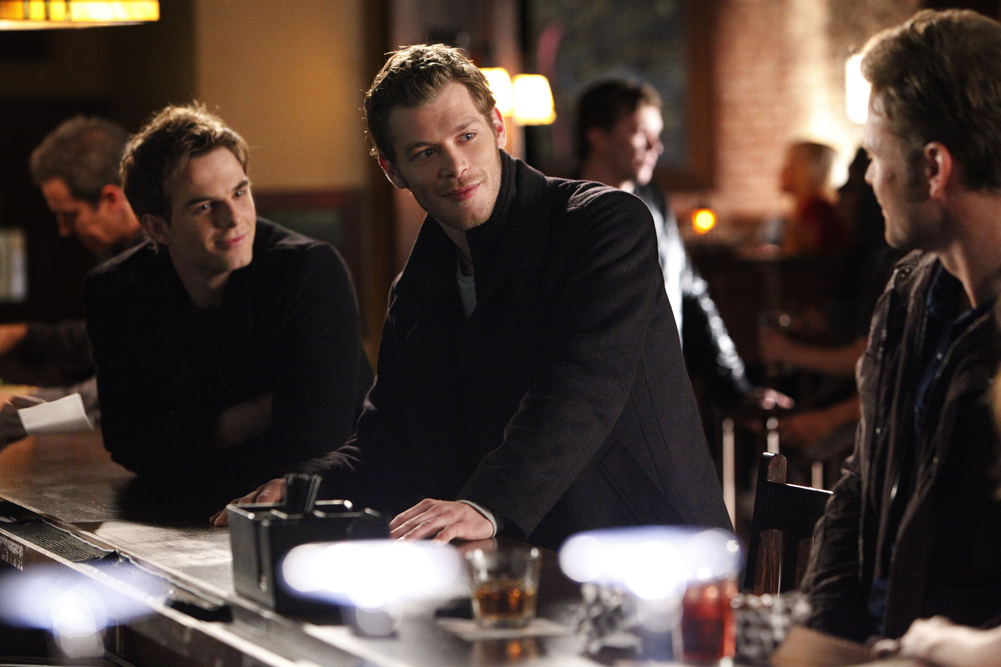 Still of Matthew Davis, Joseph Morgan and Nathaniel Buzolic in Vampyro dienorasciai (2009)