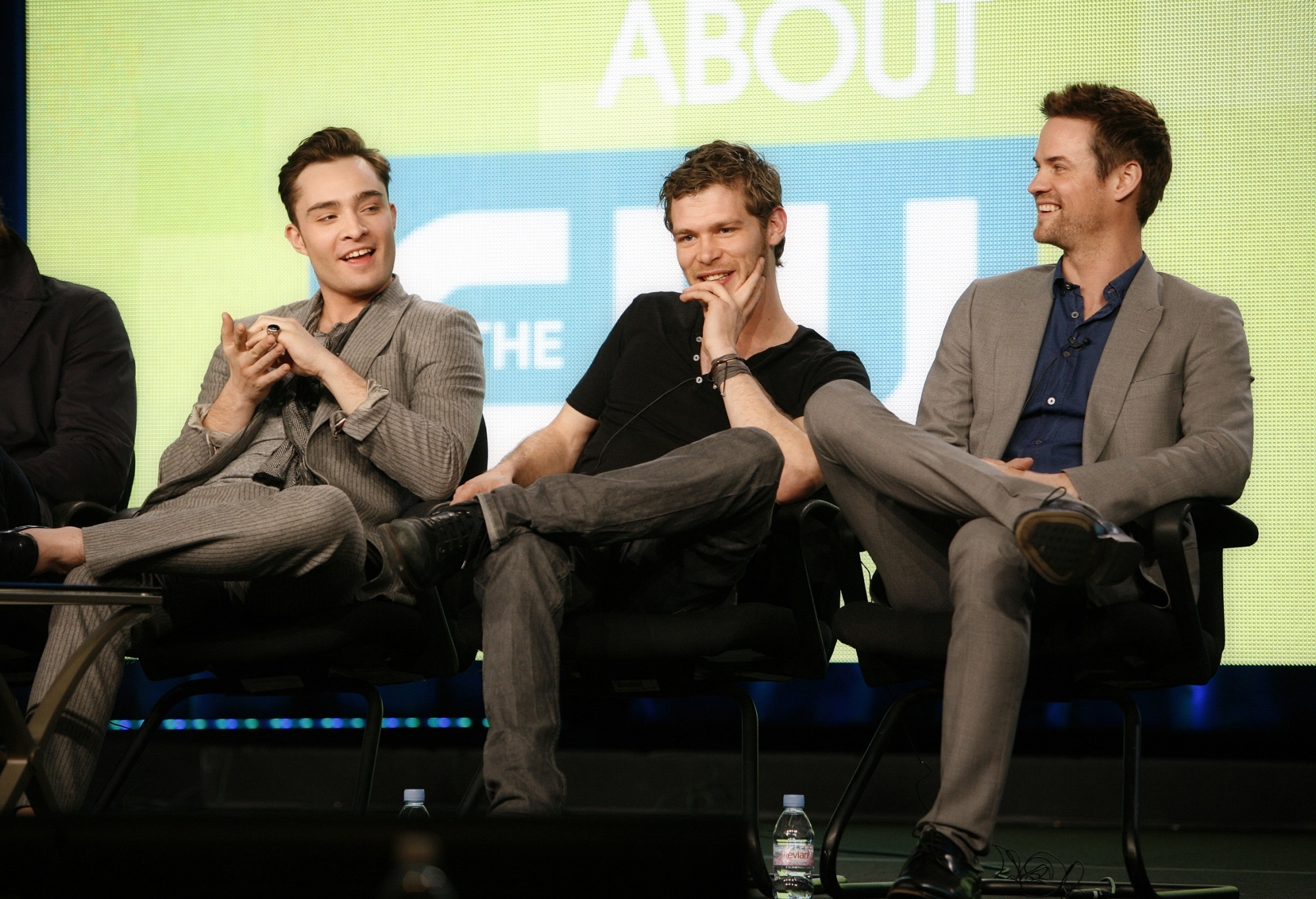 Joseph Morgan, Shane West and Ed Westwick