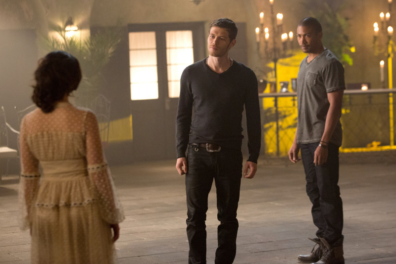 Still of Joseph Morgan and Charles Michael Davis in The Originals (2013)