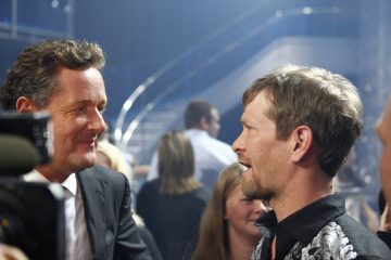 Still of Piers Morgan and Kevin Skinner in America's Got Talent (2006)