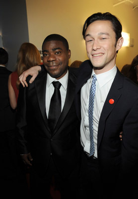 Joseph Gordon-Levitt and Tracy Morgan at event of 15th Annual Critics' Choice Movie Awards (2010)