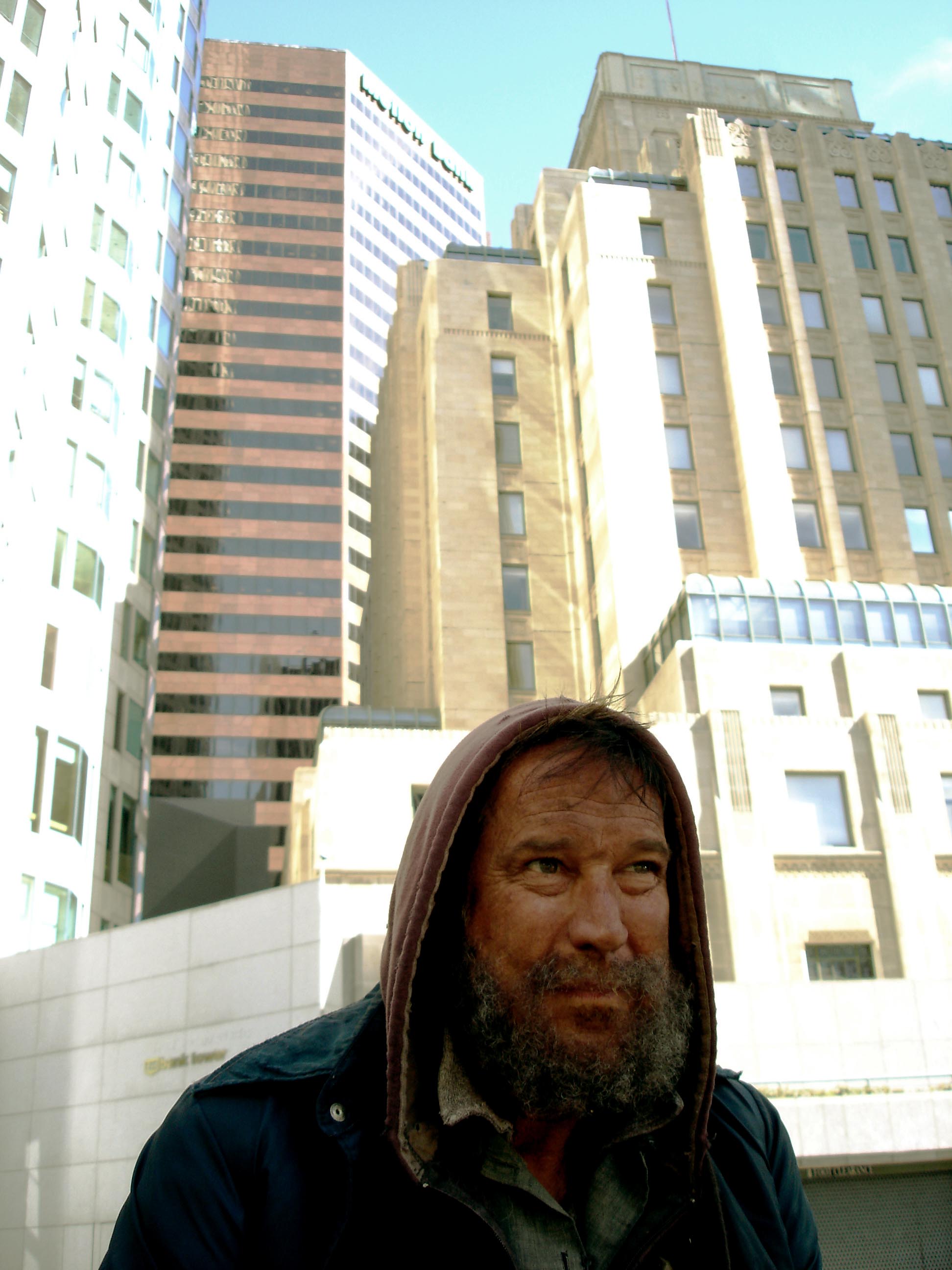 homeless guy on REACH