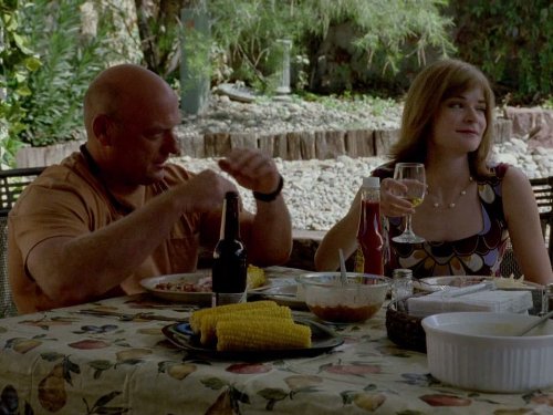 Still of Dean Norris and Betsy Brandt in Brestantis blogis (2008)