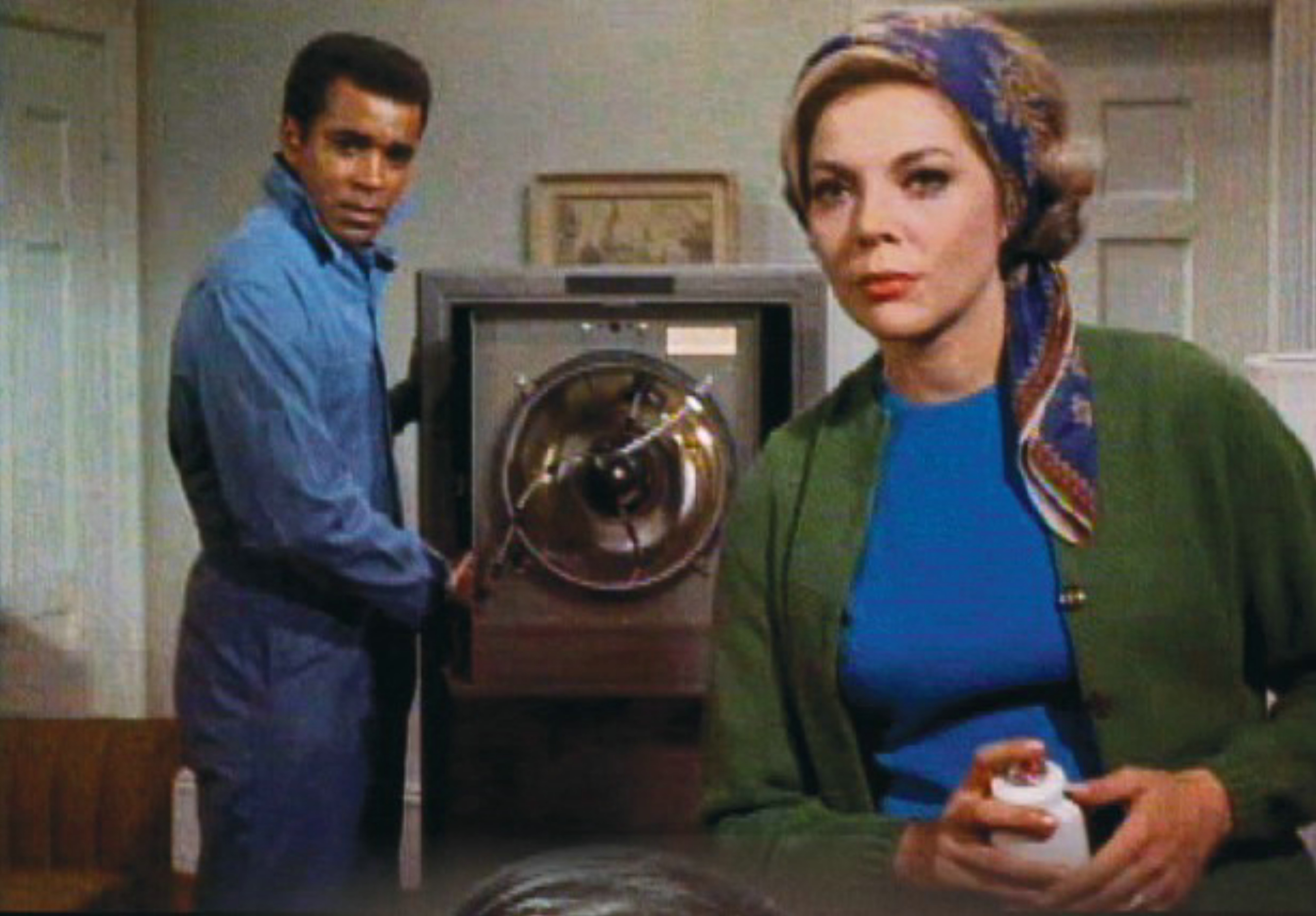 Still of Barbara Bain and Greg Morris in Mission: Impossible (1966)