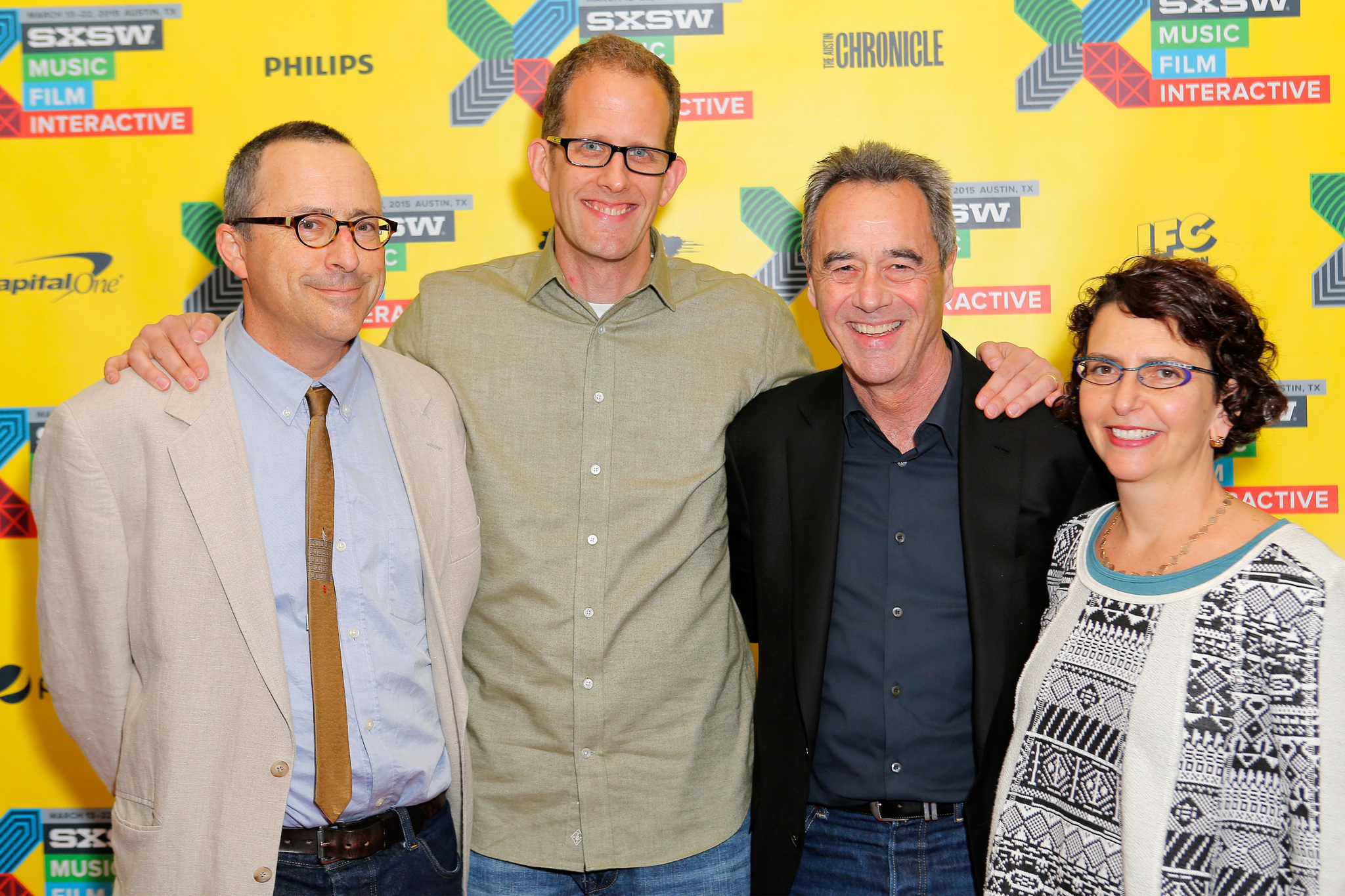 Pete Docter, Jim Morris, Eben Ostby and Galyn Susman