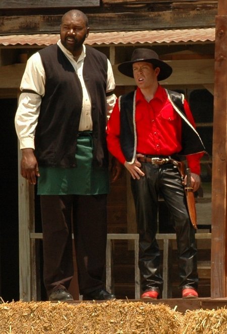 Joshua Morris and Ronn Ausborne in To See a Man About a Horse (2007)