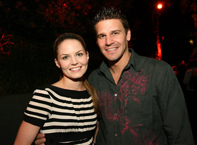 David Boreanaz and Jennifer Morrison