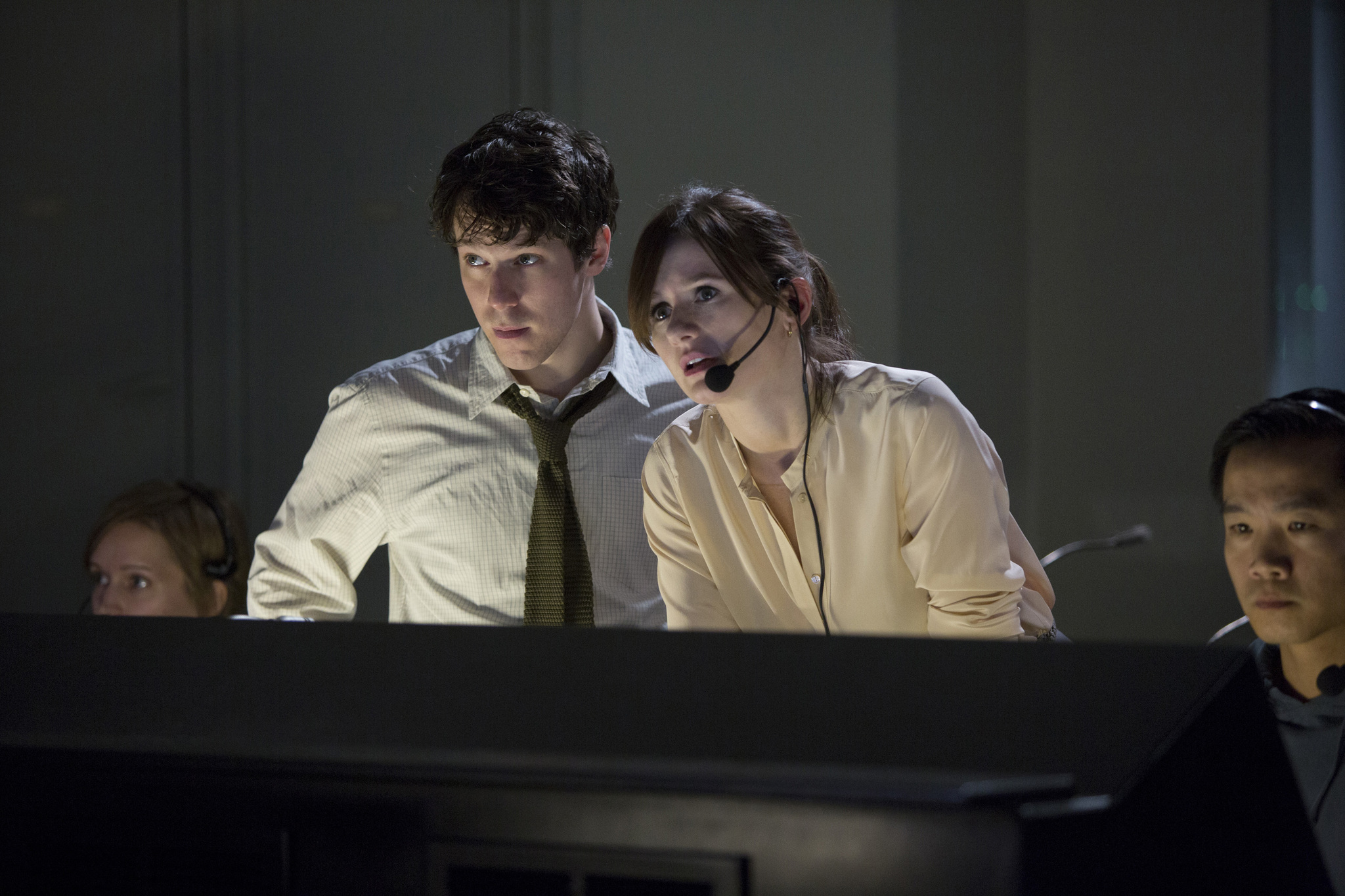 Still of John Gallagher Jr. and Emily Mortimer in The Newsroom (2012)