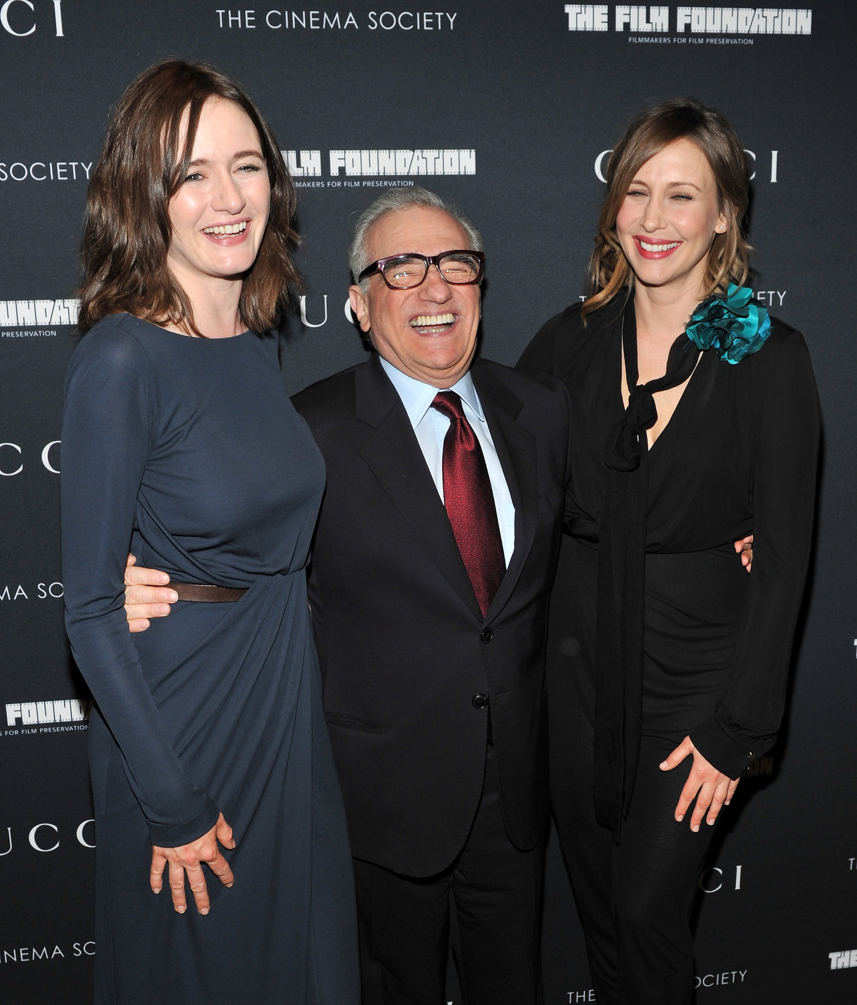 Martin Scorsese, Vera Farmiga and Emily Mortimer